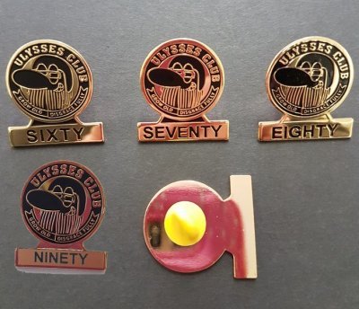 Picture of Age Badges 60, 70, 80, 90